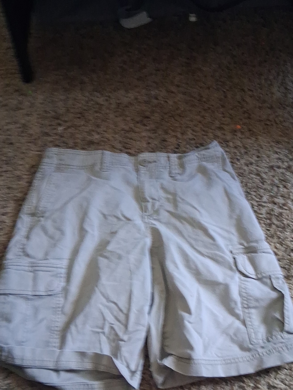 George Beige Waistband Cargo Shorts